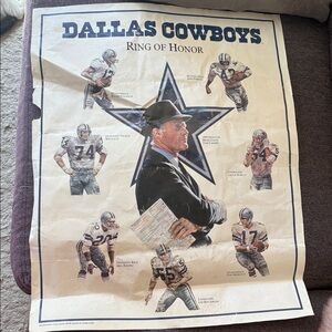 Dallas Cowboys Ring of Honor Poster
